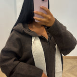 Gilet girly [marron]