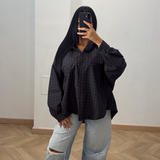Veste chemise capuche