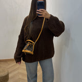 Pull ZOÉ [ marron ]