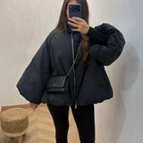 Doudoune évasé [ noir ]