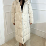 Doudoune extra longue [ beige ]
