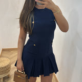 Robe S [ bleu nuit ]