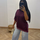 T shirt Amel [bardeaux]