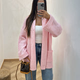 Gilet mi-long Cali [ rose ]