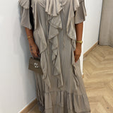 Robe KELLYA [ taupe ]