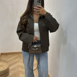 Veste aviateur [ choco ]