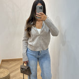 Gilet à capuche [ beige ]