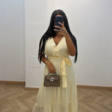 Robe DELYA [ jaune ]