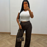 Pantalon Lamia [marron]