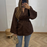 Kimono JASMEEN [ marron ]