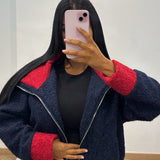 Veste Salwa [bleu]