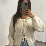 Pull noeud [ beige ]