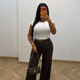 Pantalon Lamia [marron]