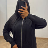 Ensemble Priscilla capuche [noir]