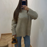 Pull LÉA [ taupe ]