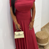 Robe LÉANA [ framboise ]