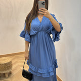 Robe nina  [ bleu ]