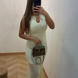 Robe tulle [ jaune ]