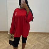 T shirt matcha [rouge]