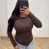 Top jenny [marron]