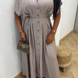 Robe ELLA [ taupe ]