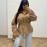 Chemise asra [taupe]