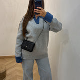 Pull col [ gris ]