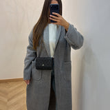 Manteau Milan [ gris clair ]