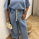 Ensemble matière jean