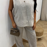 Pantalon JAPNA [ taupe ]