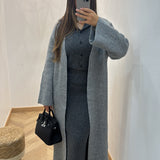 Gilet long Samar [ gris ]