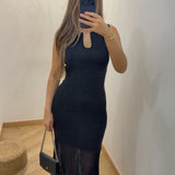 Robe tulle [ noir ]