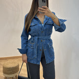 Veste en jean [ bleu ]