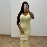 Robe Mariah [jaune]