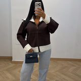 Gilet Alya  [marron]