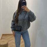 Pull EMMA court [ gris ]