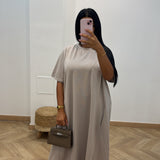 Robe poche [taupe]