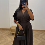 Robe ELLA [ marron ]