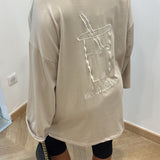 T shirt matcha [beige]