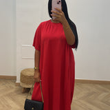 Robe poche [rouge]