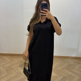 Robe polo [ noir ]