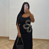 Robe tressie  [noir]