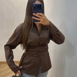 Chemise VERA [ marron ]