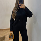 Ensemble col montant [ noir ]