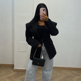 Blazer ceintré [noir]
