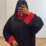 Gilet sanaa [noir/rouge]