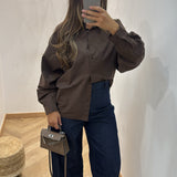 Chemise  [ marron ]