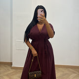 Robe Sofia [prune]