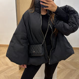 Doudoune évasé [ noir ]