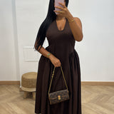 Robe cherine [marron]
